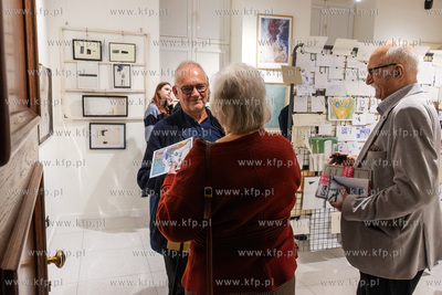 Wernisaż wystawy rysunku i malarstwa  prof. Tomasza...