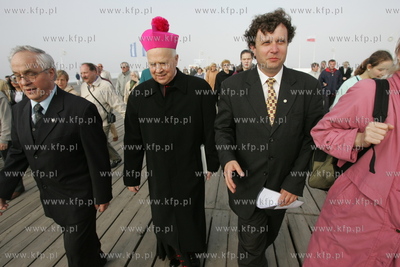 Sopockie molo zostalo nazwane im Jana Pawla II. Przed...