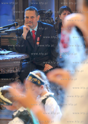Profesor Jerzy Samp otrzymal medal Gloria Artis. 26.05.2009...