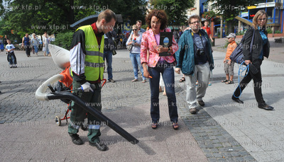Sopot. Prezentacja dwoch nowych odkurzaczy do sprzatania...