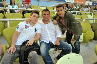 Mecz inauguracyjny na PGE Arena w Gdansku pomiedzy...