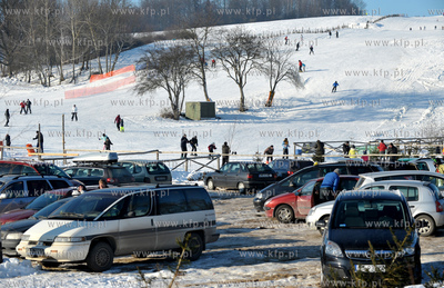 Stok narciarski w Przywidzu. 30.01.2012 fot. Maciej...