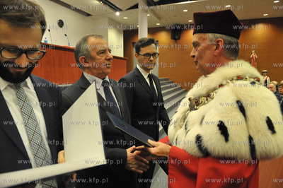 Uroczyste posiedzenie Senatu Uniwersytetu Gdanskiego...