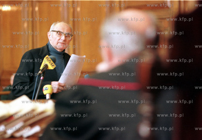 Proces grudnia '70 w Sadzie Wojewodzkim w Gdansku....