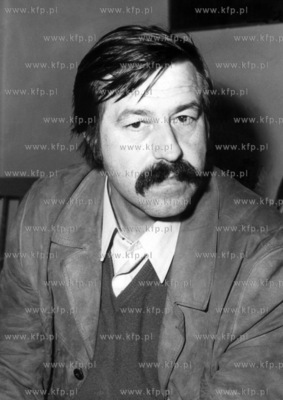 Gunter Grass - pisarz. 04.1972 Fot. Zbigniew Kosycarz...
