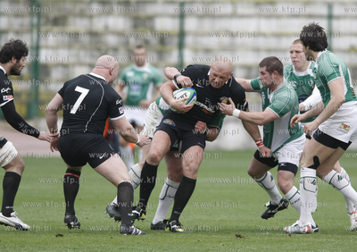 Gdansk. Mecz rugby Lechia Gdansk - Arka Gdynia.
09.05.2010
fot....