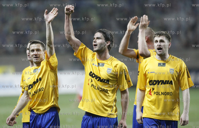 Gdynia. Ekstraklasa pilki noznej. Mecz Arka Gdynia...