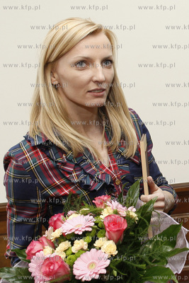 Sopot. Anna Rogowska odbiera z rak prezydenta Jacka...