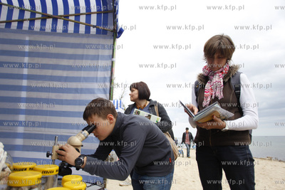 Gdynia Orlowo. Baltycki Festiwal Nauki. Piknik geologiczny...