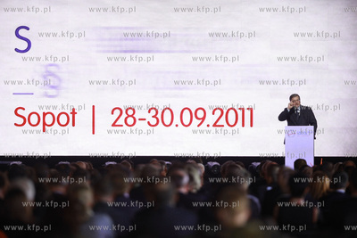 Sopot.  Europejskie Forum Nowych Idei. Uroczyste otwarcie....