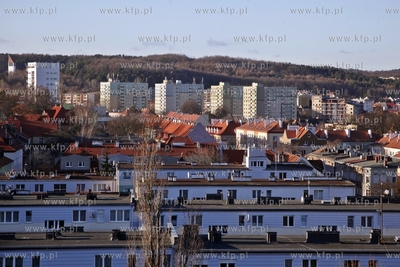 Gdansk. Bloki przy ul. Partyzanow i Slowackiego. 28.12.2012...