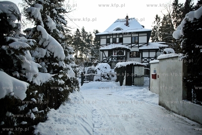 Sopot. Domy przy ul Andrzeja Struga.
14.01.2013
fot....