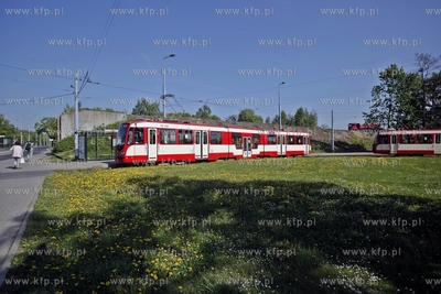 Trasa przyszlej Pomorskiej Kolei Metropolitalnej. Nz....