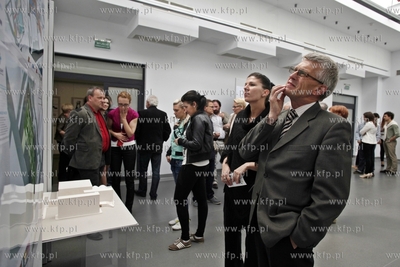 Sopocka Szkola Wyzsza. Wernisaz wystawy podsumowujacej...