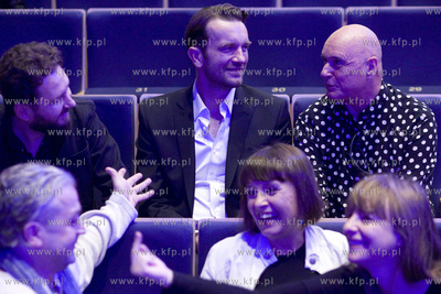 Gdynia. Festiwal Filmowy w Gdyni. Ekipa filmu Żyć...