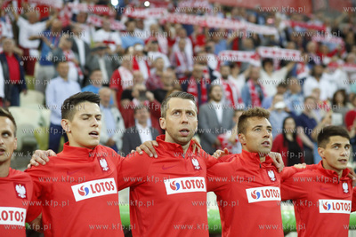 Stadion Energa Gdańsk. Mecz towarzyski w piłce nożnej...