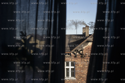 Dym z komina w gdańskiej Letnicy.
07.02.2020
fot....