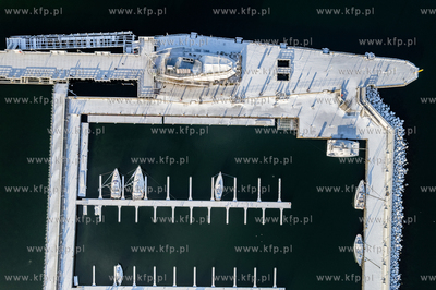 Zima w Sopocie. Nz. molo.
08.01.2026
fot. Krzysztof...