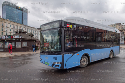 Gdańsk, Wrzeszcz. Testy autobusu elektycznego Solaris...
