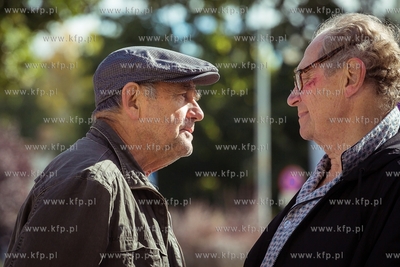 Gdynia, plan zdjęciowy filmu dyplomowego Gdyńskiej...