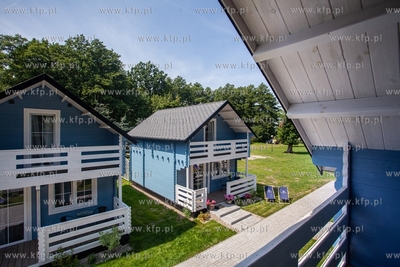 Wakacje w Łebie. Nz. Ośrodek wypoczynkowy Siesta...