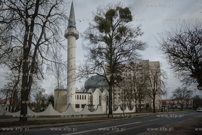 Meczet przy ulicy Abrahama w Gdańsku Oliwie.  12.02.2020...