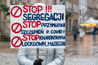 Konfederacja bez cenzury. Protest antyrządowy w Gdańsku....