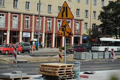 Gdansk Wrzeszcz. Utrudnienia w ruchu drogowym zwiazane...