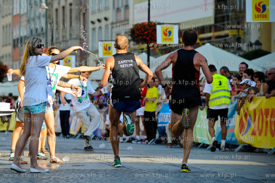 Gdansk. Dlugi Targ. Jarmark Dominikanski. 18 Bieg Dominika....