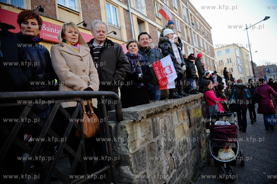 Gdansk. Parada z okazji 93 rocznicy odzyskania przez...