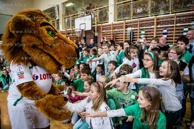 Gdansk Chelm. Sala gimnastyczna Szkoly Podstawowej...