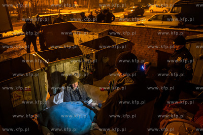 Gdansk. Prowadzone na terenie miasta liczenie osob...