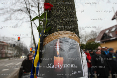 Zorganizowany pod Konsulatem Ukrainy, wiec poparcia...