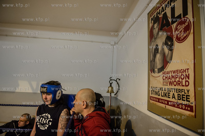 Klub bokserski Ring3city na terenie stoczni gdanskiej....