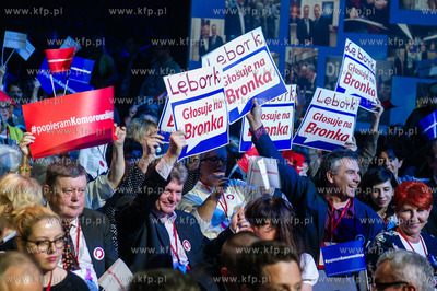 Sopot. Hala 100-lecia. Final Maratonu Poparcia Bronislawa...