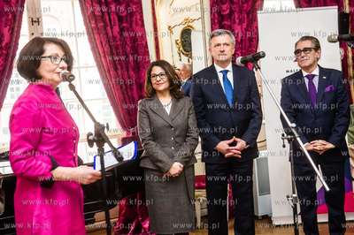Gdańsk. Dom Uphagena. Noworoczne spotkanie Stowarzyszenia...