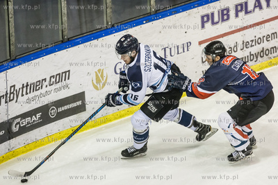 Gdańsk. Hala Oliwia. Polska Hokej Liga. Mecz o utrzymanie...