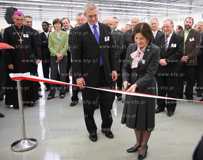 Otwarcie nowej fabryki Jabil w Kwidzynie W uroczystosci...