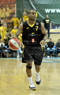 Polska Liga Koszykowki. AZS Koszalin vs Sopot Trefl....