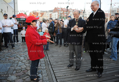 Gdansk. Olowianka. Festyn Morski zorganizowany na okolicznosc...