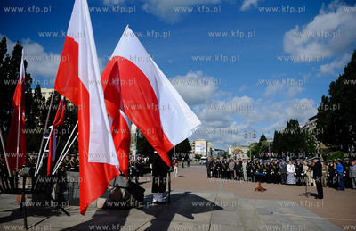 Gdynia. Swieto Marynarki Wojennej. Uroczystosc zmiany...