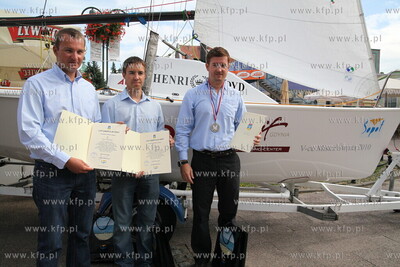 Sopot. Plac Przyjaciol Sopotu. Prezydent Jacek Karnowski...