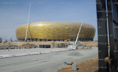 PGE Arena na 45 dni przed pierwszym meczem pomiedzy...