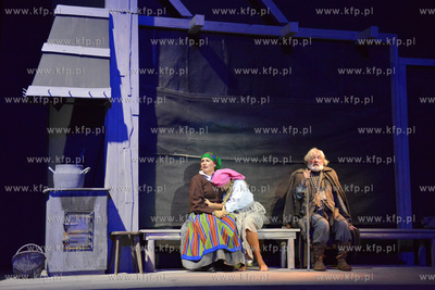 Proba medialna Chlopow w Teatrez Muzycznym w Gdyni....