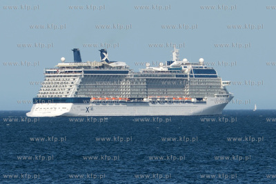 Gdynia. Wycieczkowiec Celebrity Eclipse w Gdyni. 18.06.2014...