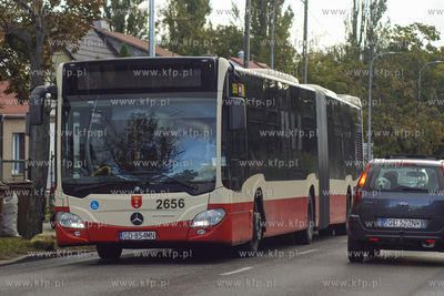 Gdańsk, Suchanino. Autobus MERCEDES 628 03 CITARO...