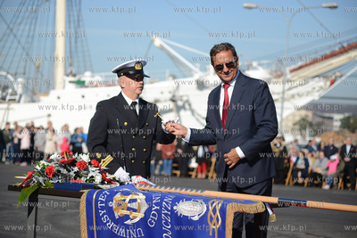 Na Molo Poludniowym w Gdyni zainaugorowano rozpoczecie...