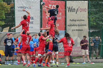Stadion Ogniwa Sopot. Mecz rugby Energa Ogniwo Sopot...