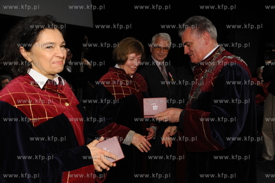 20 lat gdanskiej samorzadnosci. Uroczystosc w Teatrze...