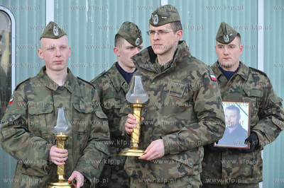 Pruszcz Gdansk, 49. Pulku Smiglowcow Bojowych. Uroczystosc...